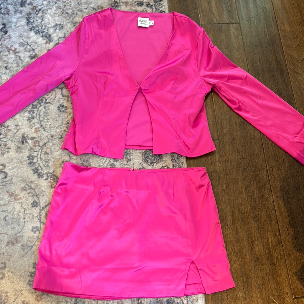 Princess Polly Hot Pink Top
